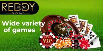 Wide variety of games